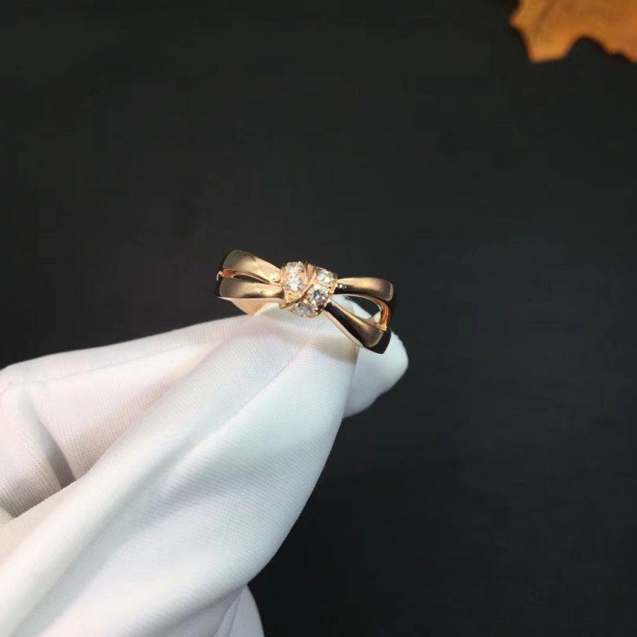 [ORA]LIENS RING PINK GOLD DIAMOND