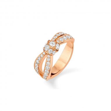 [ORA]LIENS PINK GOLD DIAMOND RING
