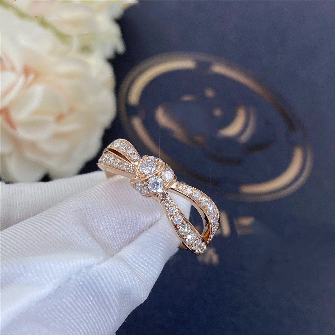 [ORA]LIENS PINK GOLD DIAMOND RING
