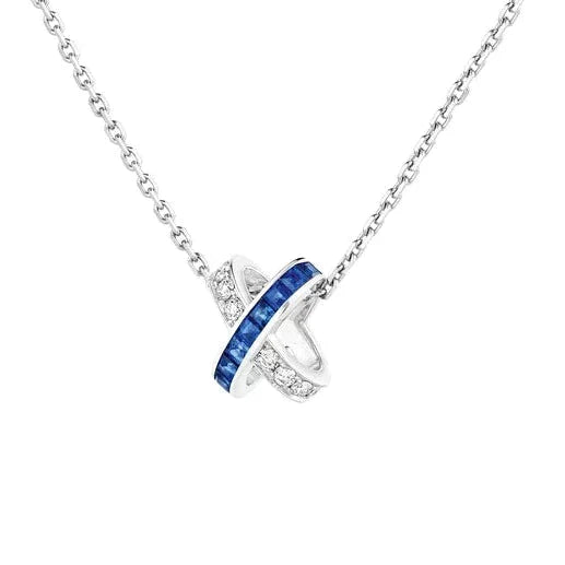 [ORA]LIENS DIAMOND SILVER NECKLACE