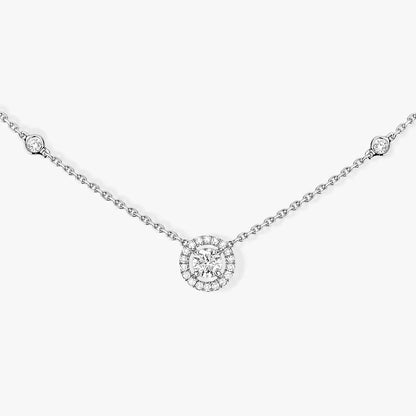 [ORA]Diamond Necklace 0,20ct Brilliant Shape Joy