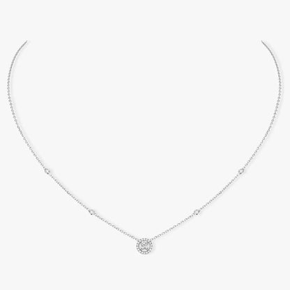[ORA]Diamond Necklace 0,20ct Brilliant Shape Joy