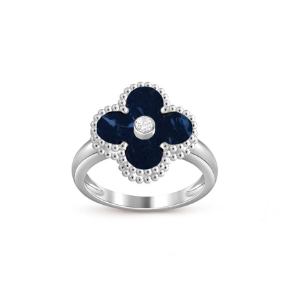 [ORA]CLOVER SILVER DIOMND RING COLLECTION
