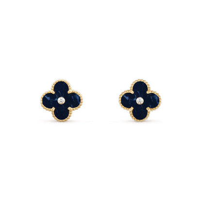 [ORA]CLOVER  15MM DIAMOND EARRINGS COLLECTION