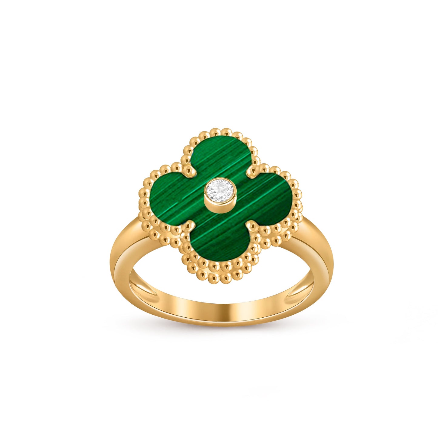 [ORA]CLOVER DIAMOND RING GOLD COLLECTION