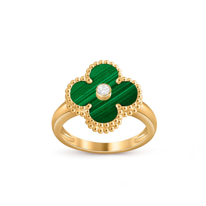 [ORA]CLOVER DIAMOND RING GOLD COLLECTION