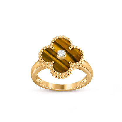 [ORA]CLOVER DIAMOND RING GOLD COLLECTION