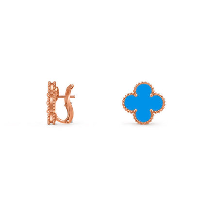 [ORA]CLOVER 15MM MOP EARRINGS COLLECTION