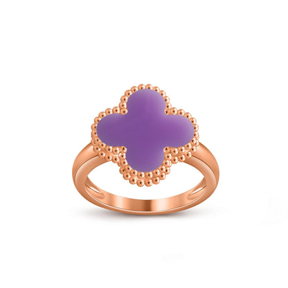 [ORA]CLOVER RING ROSE GOLD COLLECTION