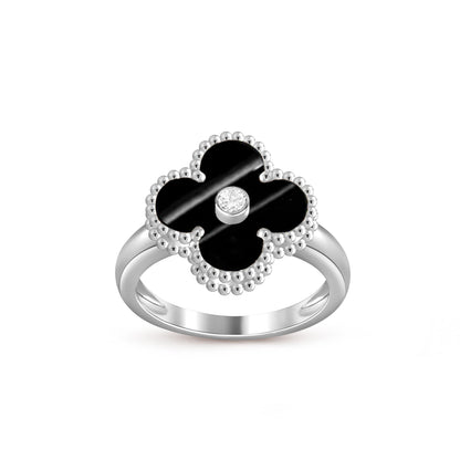 [ORA]CLOVER SILVER DIOMND RING COLLECTION