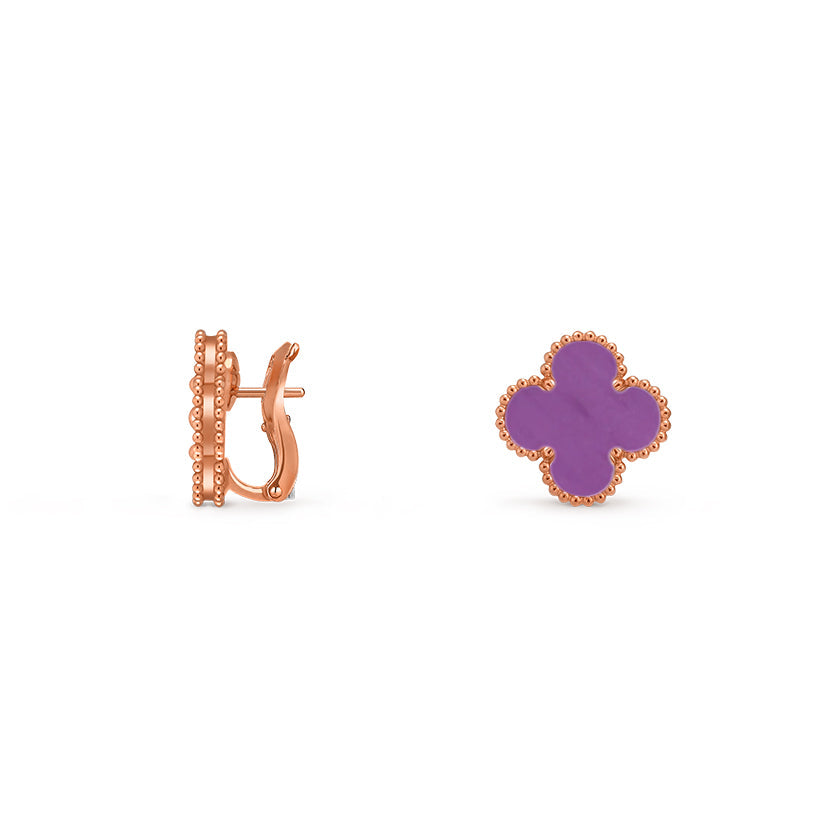 [ORA]CLOVER 15MM MOP EARRINGS COLLECTION