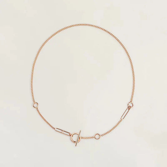 [ORA]HM STERLING CHAINE D'ANCRE HEART