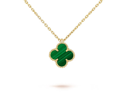 [ORA]CLOVER MINI 9.5MM CARNELIANS NECKLACE COLLECTION