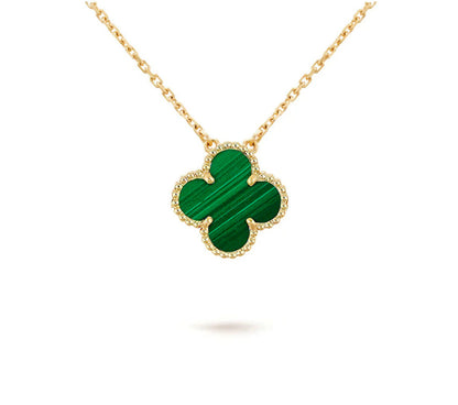 [ORA]CLOVER 15MM SINGLE FLOWER NECKLACE COLLECTION