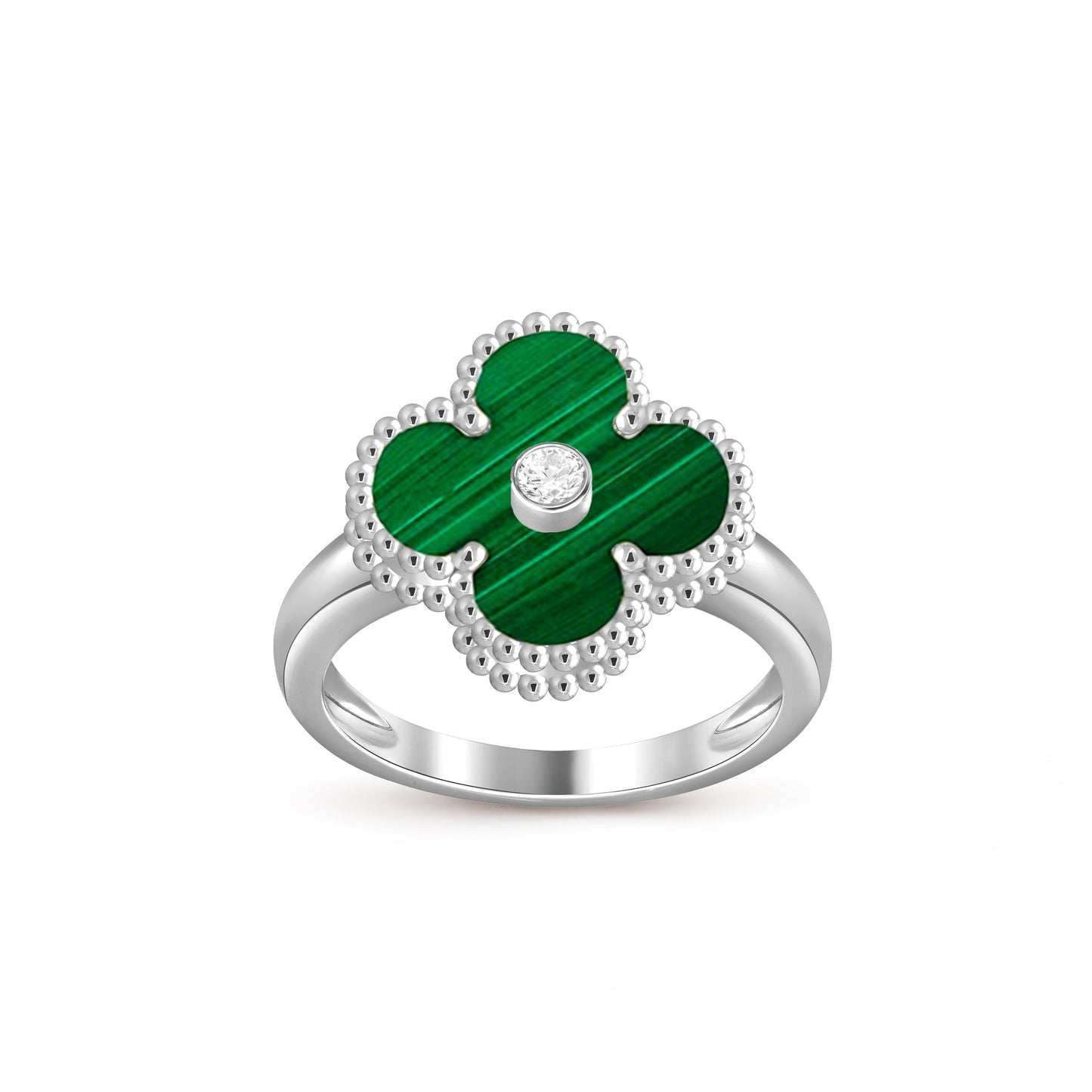 [ORA]CLOVER SILVER DIOMND RING COLLECTION
