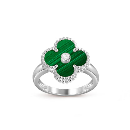 [ORA]CLOVER SILVER DIOMND RING COLLECTION