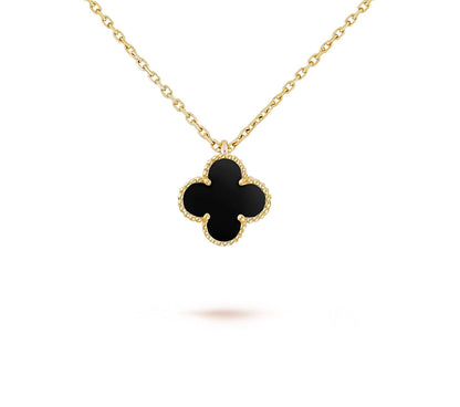[ORA]CLOVER MINI 9.5MM CARNELIANS NECKLACE COLLECTION