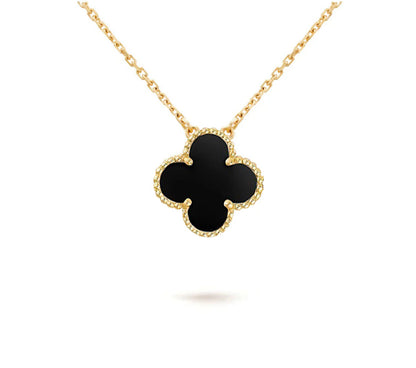 [ORA]CLOVER 15MM SINGLE FLOWER NECKLACE COLLECTION