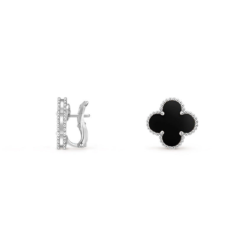 [ORA]CLOVER SILVER 15MM MOP EARRINGS COLLECTION