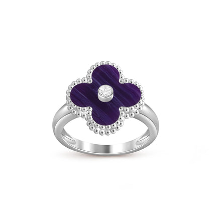 [ORA]CLOVER SILVER DIOMND RING COLLECTION