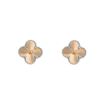 [ORA]CLOVER SILVER 15MM EARRINGS COLLECTION