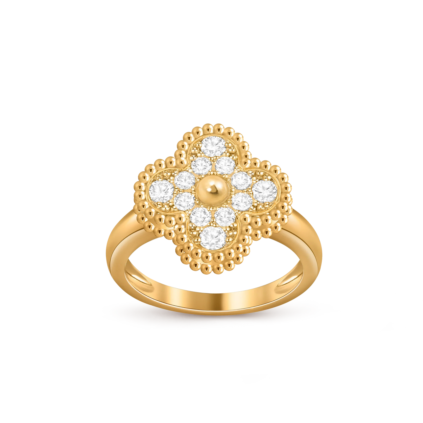 [ORA]CLOVER RING GOLD COLLECTION