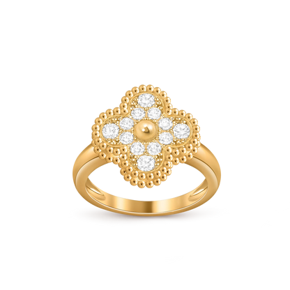 [ORA]CLOVER RING GOLD COLLECTION