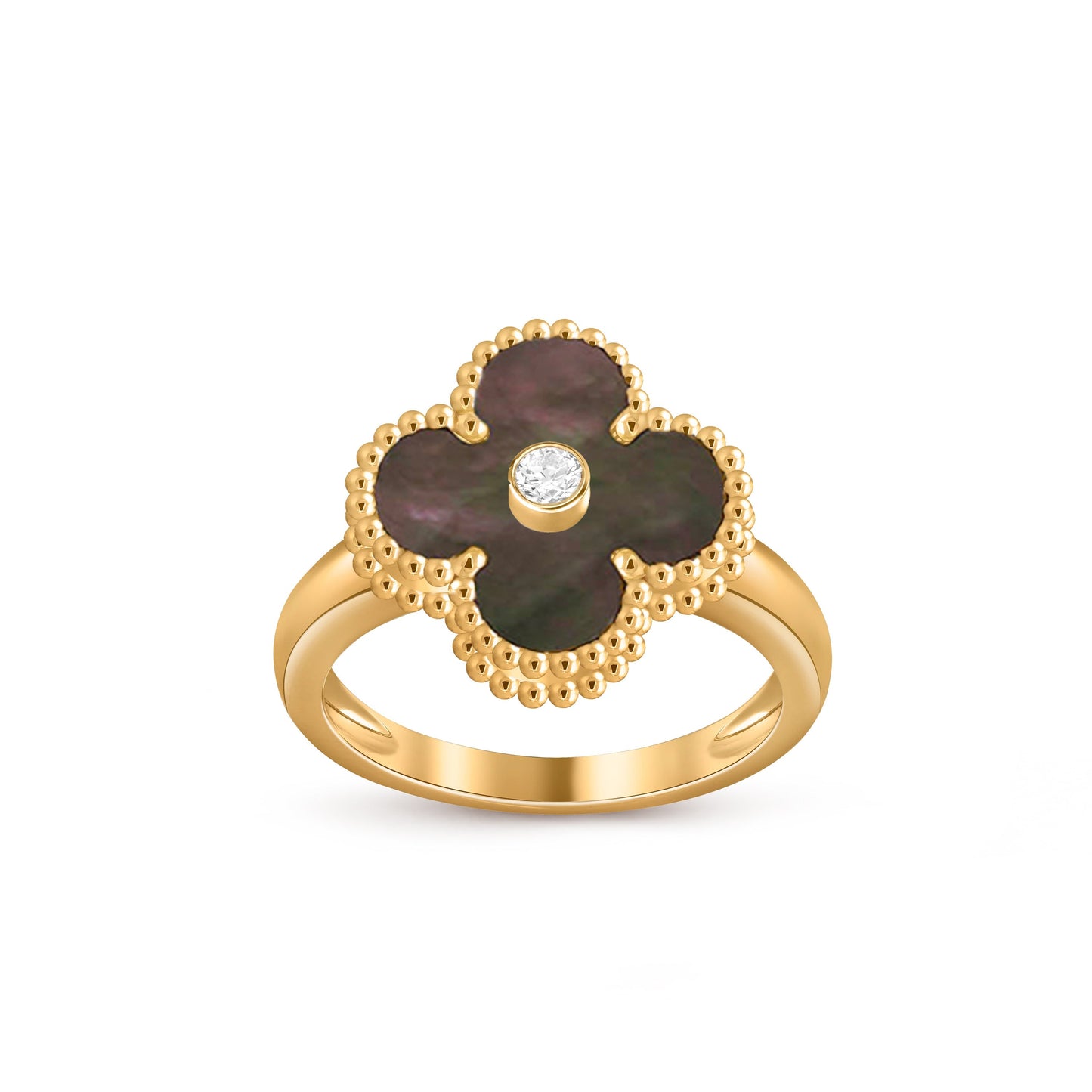 [ORA]CLOVER DIAMOND RING GOLD COLLECTION