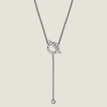 [ORA]FINESSE SILBER-DIAMANT-HALSKETTE