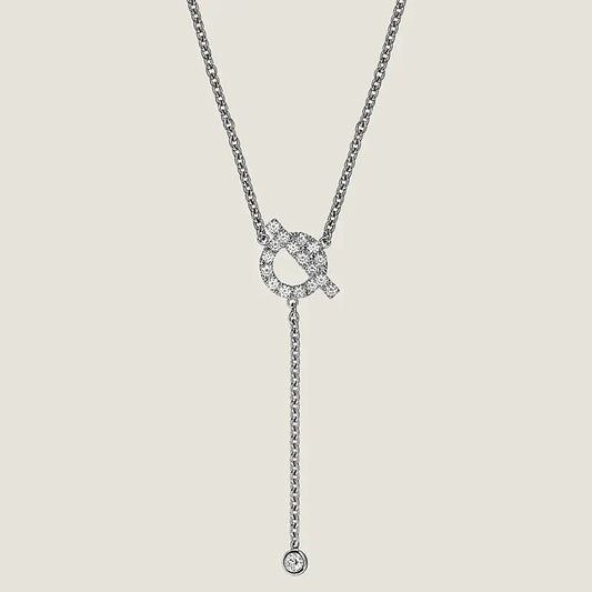 [ORA]FINESSE SILVER DIAMOND NECKLACE