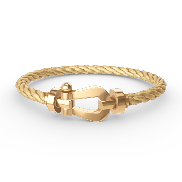 [ORA]FORCE LARGE HORSESHOE NO DIAMOND BRACELET GOLD