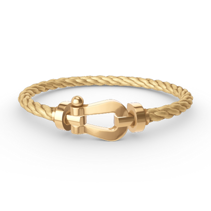 [ORA]FORCE LARGE HORSESHOE NO DIAMOND BRACELET GOLD