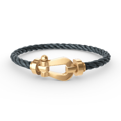 [ORA]FORCE LARGE HORSESHOE NO DIAMOND BRACELET GOLD