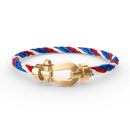 [ORA]FORCE LARGE HORSESHOE NO DIAMOND BRACELET GOLD