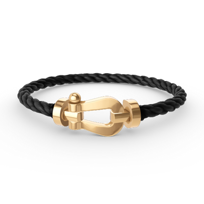 [ORA]FORCE LARGE HORSESHOE NO DIAMOND BRACELET GOLD