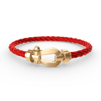 [ORA]FORCE LARGE HORSESHOE NO DIAMOND BRACELET GOLD