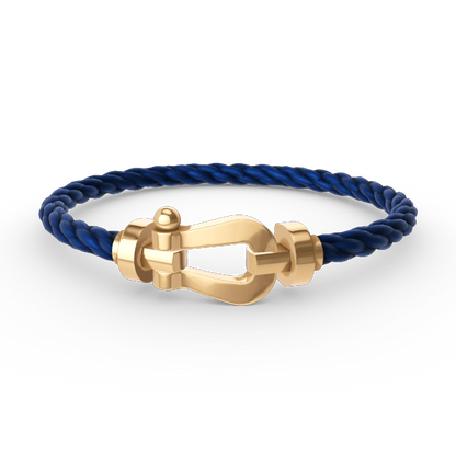 [ORA]FORCE LARGE HORSESHOE NO DIAMOND BRACELET GOLD