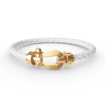 [ORA]FORCE LARGE HORSESHOE NO DIAMOND BRACELET GOLD
