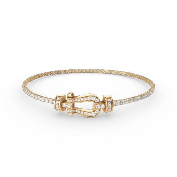 [ORA]FORCE  HORSESHOE  DIAMOND TENNIS BRACELET