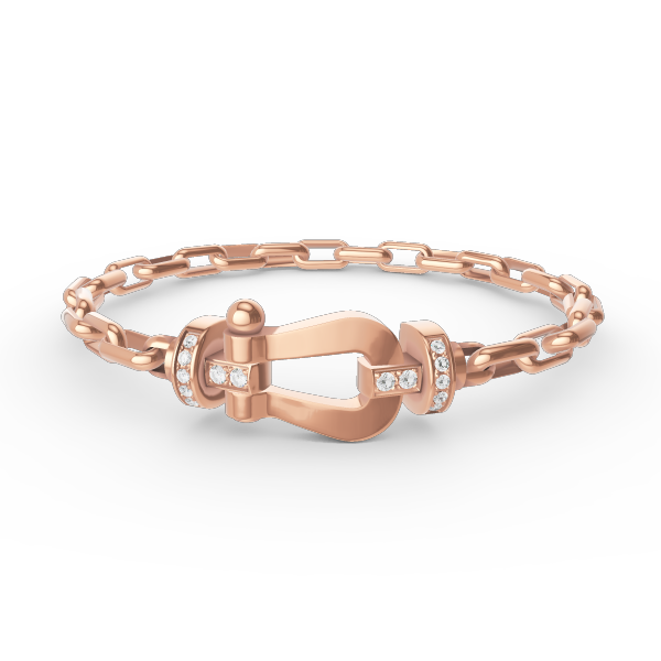 [ORA]FORCE LARGE HORSESHOE CLASP  METAL BRACELET