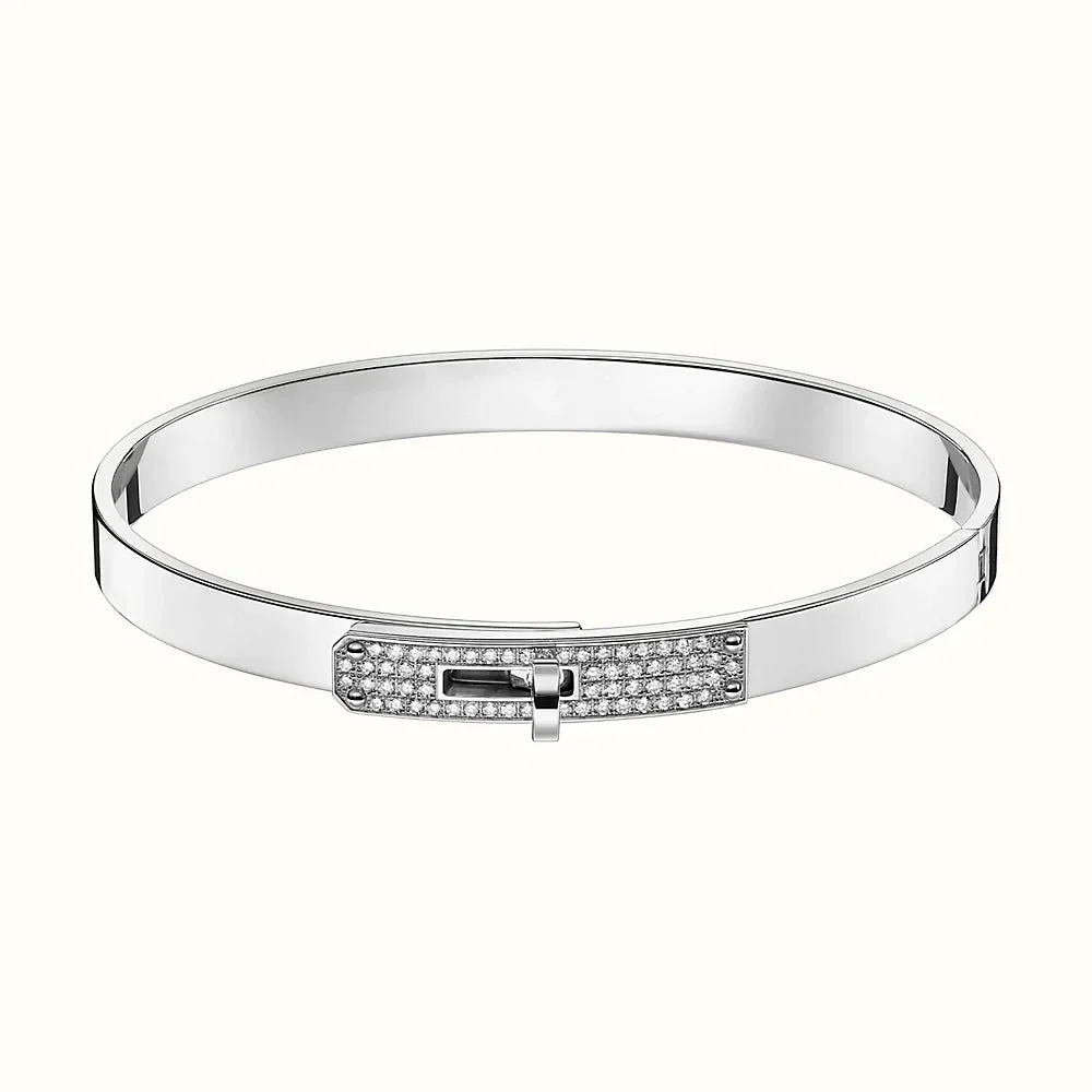 [ORA]KELLY SILVER DIAMOND BRACELET
