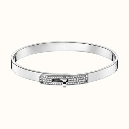 [ORA]KELLY SILVER DIAMOND BRACELET