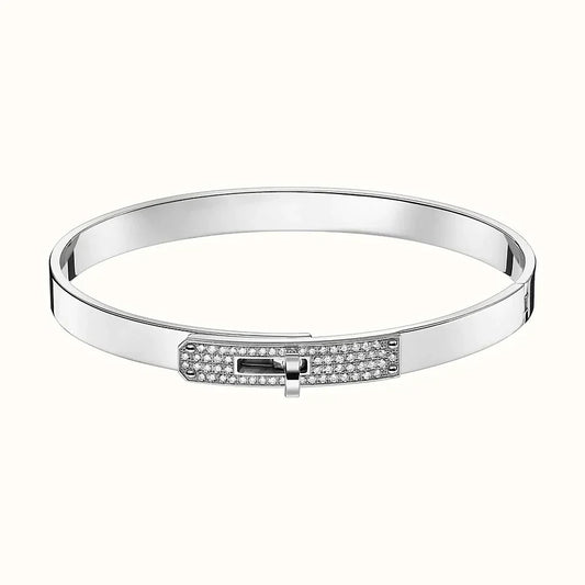 [ORA]KELLY SILVER DIAMOND BRACELET