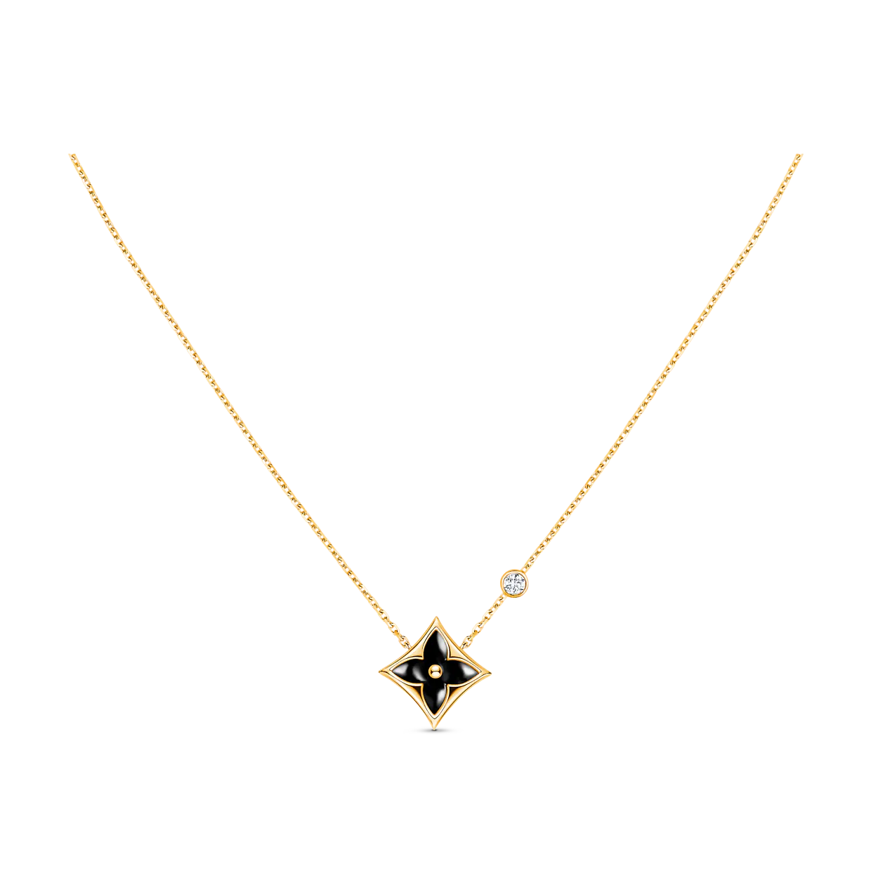 [ORA]STAR BLACK MOP NECKLACE