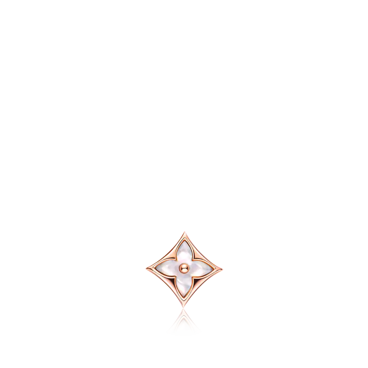 [ORA]STAR MOP PINK GOLD EARRINGS