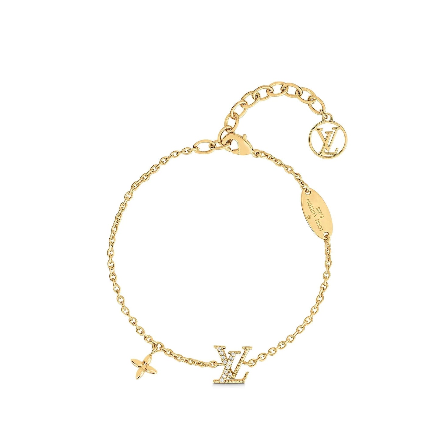 [ORA]LOGO STAR MOTIF GOLD BRACELET