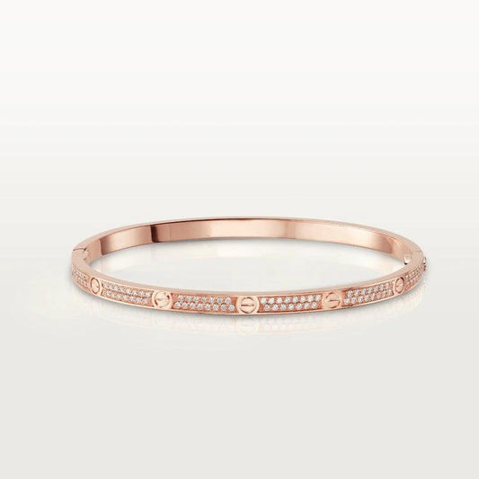 [ORA]LOVE BRACELET 3.65MM DIAMOND-PAVED