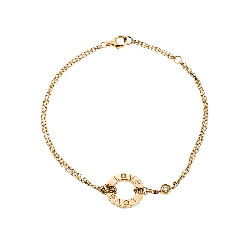 [ORA]LOVE BRACELET 2 DIAMOND