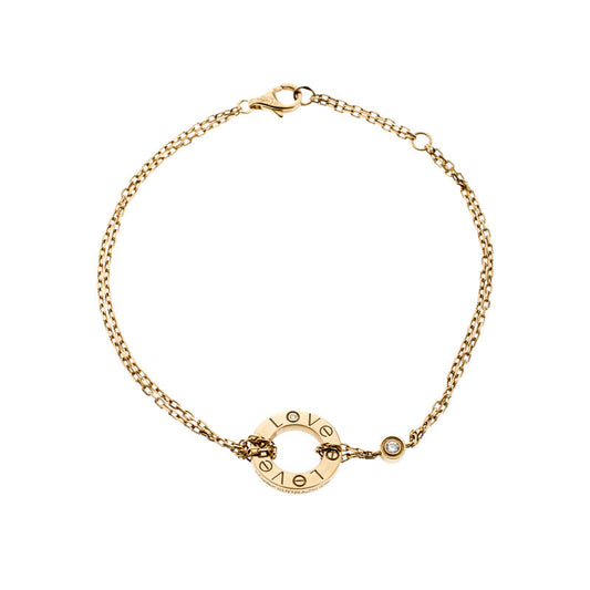 [ORA]LOVE BRACELET 2 DIAMOND