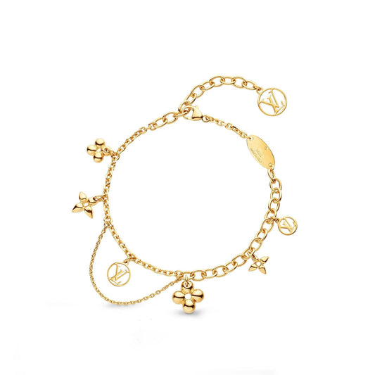 [ORA]BLOOMING PINK GOLD MOP BRACELET